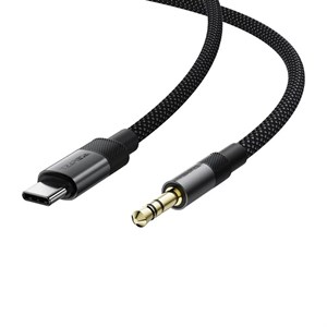 کابل تبدیل AUX به USB-C ایس فست مدل J11 طول 1 متر