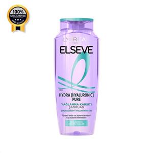 شامپو آبرسان هیالورونیک اسید موهای چرب لورآل L'Oréal اورجینال حاوی سالسیلیک اسید حجم 300 میل