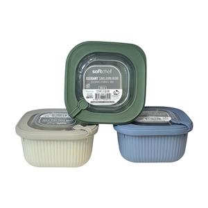 ظرف نگهداری مواد غذایی  شیاردار Elegant Softchef