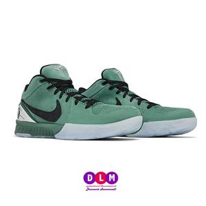 کفش بسکتبال نایکی کوبی ۴ رنگ سفید مشکی – Nike Kobe 4