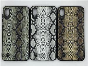 کاور قاب ام 10 محافظ لاکچری سامسونگ m10 طرح پوست ماری مناسب Snake Skin Leather Case For Samsung Galaxy M 10 