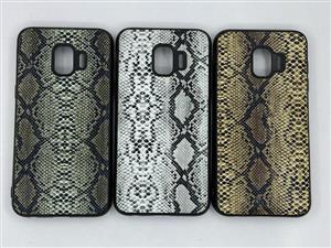 کاور قاب محافظ لاکچری سامسونگ جی 2 کور طرح پوست ماری Snake Skin Leather Case For Samsung J260 Galaxy j2 core 2018 