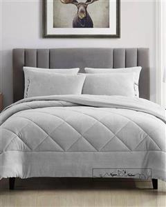 روتختی مینیمال کتان مخمل طرح لوزی