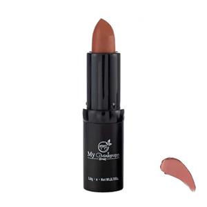  رژ لب جامد مات مای میکاپ استوری مدل LP رنگ قهوه ای حنایی شماره 2
