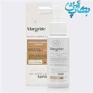 تونیک ضد ریزش مو و ابرو بانوان مارگریت مدل hair care حجم 50 میلی لیتر