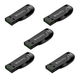 فلش مموری سن دیسک مدل Ultra Shift ظرفیت 32 گیگابایت با رابط USB 3.2 بسته 5 عددی