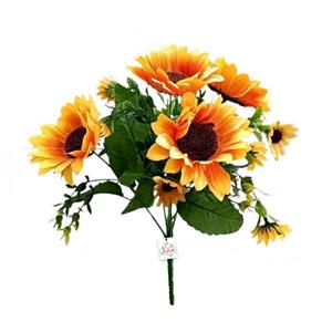 گل مصنوعی جُرجُرگل مدل بوته آفتابگردان کد 852