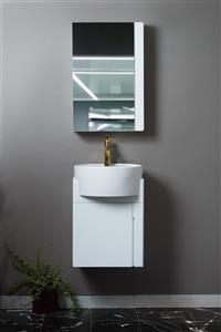 کابینت روشویی ایواریا مدل A-45-2(خرید فول ست شیک)