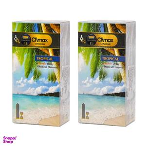 کاندوم کلایمکس مدل TROPICAL2 مجموعه 2 عددی