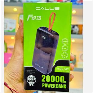 پاوربانک 20 هزار میلی آمپر سوپرفست شارژ  کالوس مدل CALUS  FAST233 