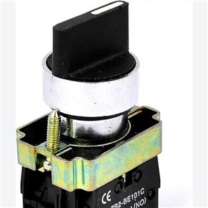 سلکتور سوئیچ تله مکانیک فلزی سه حالته ماندگار XB2-BD33