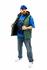 پافر مردانه دورو ضدآب مدل نورس فیس پارچه ترک