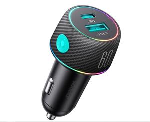 شارژر فندکی 60W سوپر فست شارژ Joyroom 