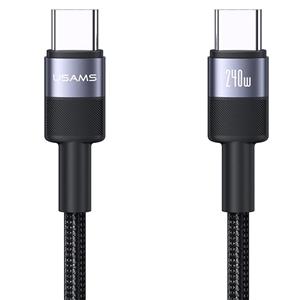 کابل شارژ USB-C به USB-C یوسمز مدل SJ727  طول 1.2 متر توان 240 وات