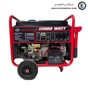 موتور برق جیانگ دانگ بنزینی تک فاز مدل JD12000THEB-A-RC