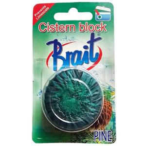 قرص خوشبو کننده توالت فرنگی برایت مدل A-002 رایحه کاج وزن 50 گرم