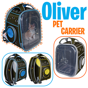 کیف کوله حمل سگ و گربه جلو طلق دار مدل Oliver برند دنیل LD35