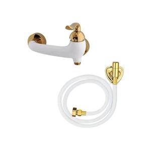 شیر توالت و شلنگ توالت ایران گروه مدل آرچر مجموعه 2 عددی