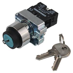 کلید فرمان یک طرفه کلید دار استارتی طرح تله مدلXB2-BG61