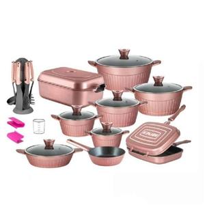 سرویس قابلمه و تابه گرانیت 27 پارچه هافنر مدل HO-211