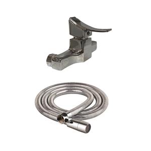 شیر توالت و شیلنگ ایران گروه مدل فلت مجموعه 2 عددی