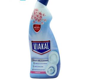 ژل جرم‌گیر سرویس بهداشتی ویاکال Viakal مدل کلاسیک حجم 750 میلی‌لیتر