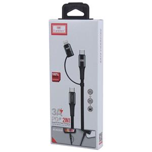 کابل دو سر فست شارژ 3 آمپر ارلدام EC-iCC019 طول 1 متر