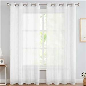 پرده مدل پانچ حریر شاین هفت رنگ سایز 280×275 سانتی متر