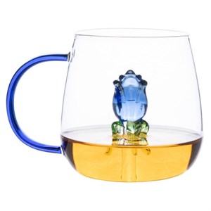 لیوان مدل پیرکس گل دار کد 1369n 2666 