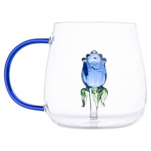 لیوان مدل پیرکس گل دار کد 1369n 2666 