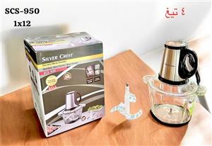 خردکن ۳.۵ لیتری سیلور کرست ظرف کریستال مدل scs-950
