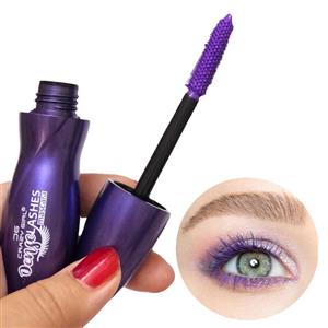 ریمل رنگی فرچه ژله ای CRASY GIRL رنگ بنفش