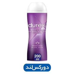 لوبریکانت دوکاره ماساژ و روان کننده بر پایه آب با عصاره گیاه آلوورا 200 میل دورکس