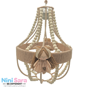 لوستر اشکی عروسکی مدل دختر جدید و لوکس