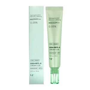 کرم رتینول 0/05 وی تی کازمتیک ضد چروک و جوانساز پوست VT Cosmetics Cica Reti-A Cream 0.05%