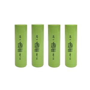 باتری قلمی قابل شارژ سولونیکس مدل  صنعتی 600mAh سرتخت بسته 4 عددی 