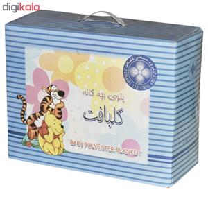 پتوی گلبافت کد 321 سایز 110x160 سانتی متر Xpe