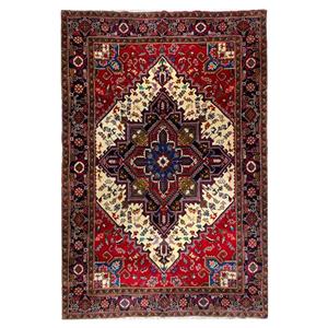 فرش جفت 6 متری تبریز نقشه هریس کد1100159