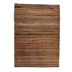 گبه فرش دستباف یک ونیم متری مدل بافت قشقای شیراز کد NKP.Z.N/59