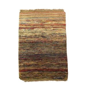 گبه فرش دستباف یک ونیم متری مدل بافت قشقای شیراز کد NKP.Z.N/30