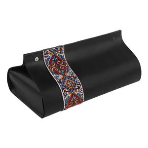 کاور دستمال کاغذی بومی مدل پارچه قلم کاری کد 002