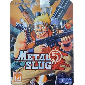 بازی metal slug 5 مخصوص ps2 نشر لوح زرین ZUA