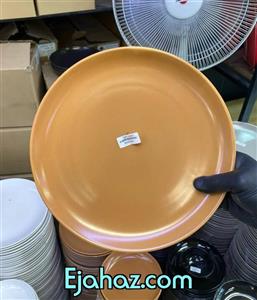 بشقاب خورشت خوری استون ور قهوه ای مات بن سای 6 عددی