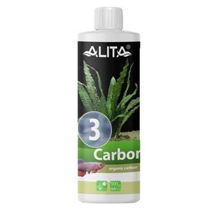 محلول کربن مایع آلیتا مدل Carbon حجم 500 میلی لیتر