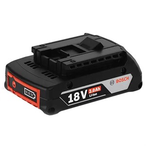 باتری 18 ولت بوش مدل لیتیوم یونی 2 آمپر ساعت GBA 18V 2AH