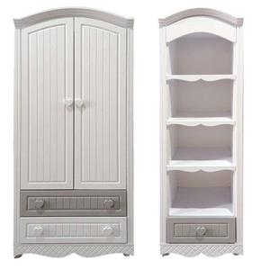 کمد لباس کودک مدل 90-60 کرال کد siv.0013 مجموعه 2 عددی