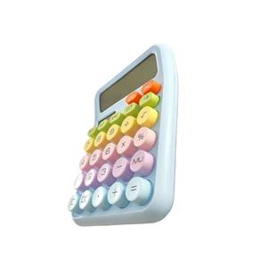 ماشین حساب طرح دکمه رنگی مدل 818