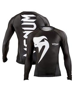 رش گارد MMA  ونوم طرح مشکی Venum MMA Rashguard  Model black