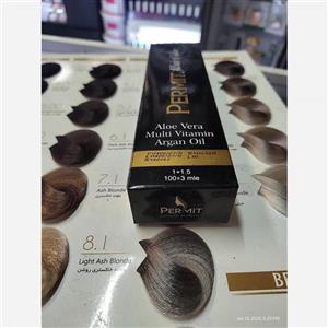 رنگ مو گیاهی پرمیت سری خاکستری رنگ بلوند خاکستری روشن 8.1