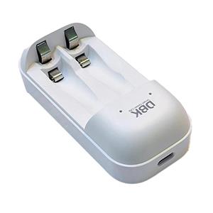 شارژر USB باتری قلمی و نیم قلمی دوتایی CF-6671 مارک DBK